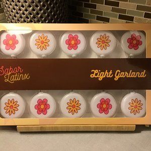 NIB Sabor Latinx Light Garland